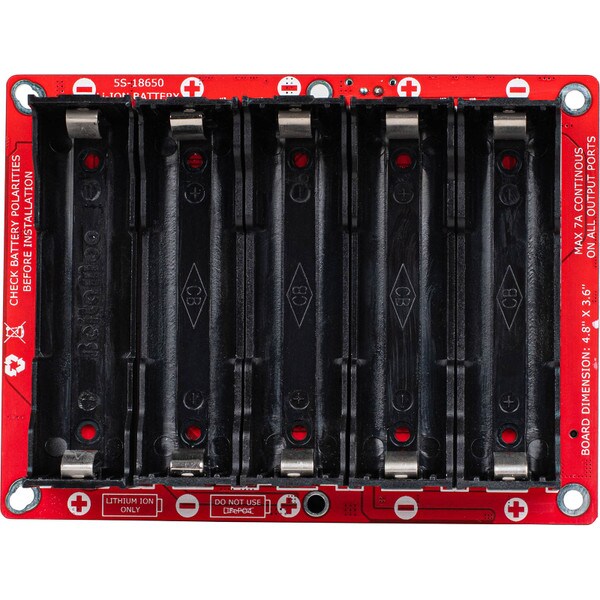 Main product image for Dayton Audio LBB-5Sv2 5 x 18650 Lithium Battery Charg325-320